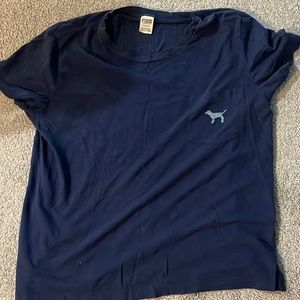 Victorias Secret Pink Bling Pocket Tee